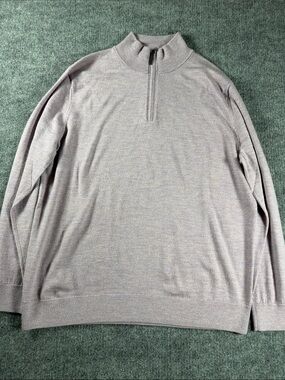 Fairlane 100% Merino Wool 1/4 Zip Sweater Men’s Long Sleeve